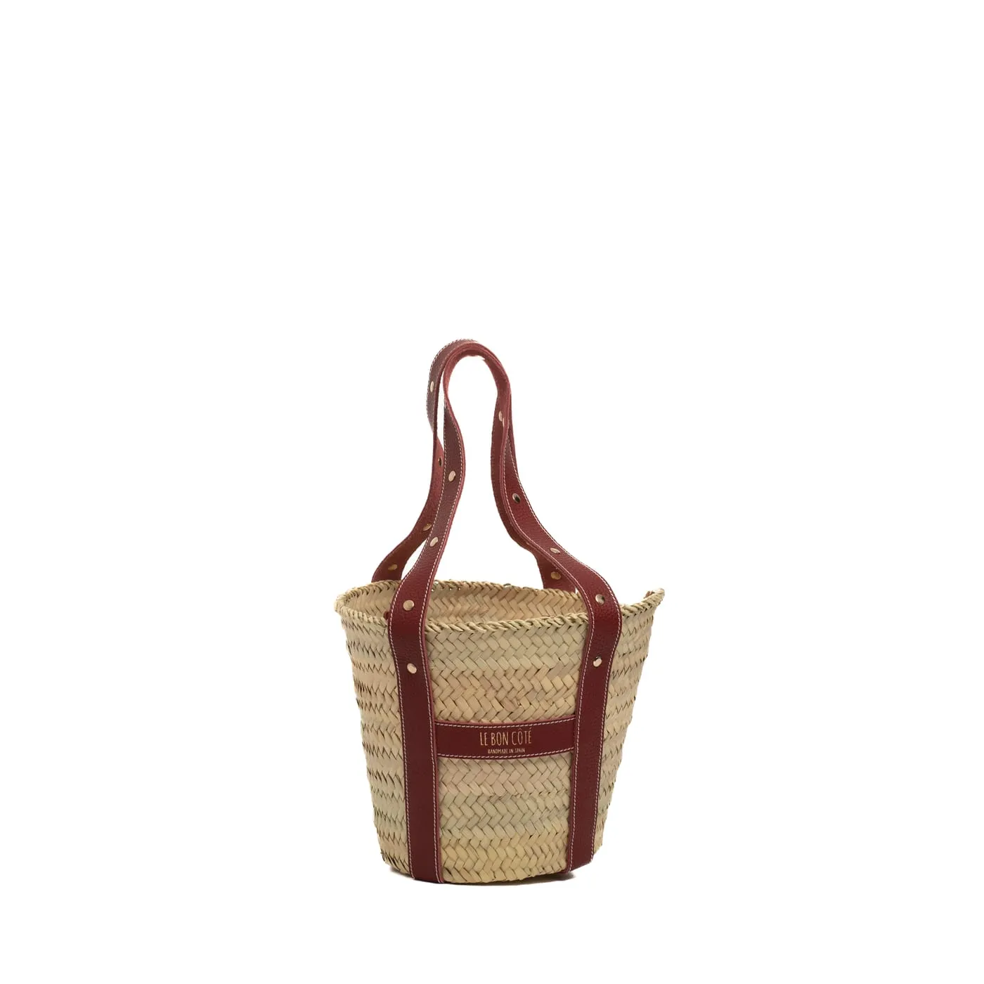 Cesta asa doble tachas en teja